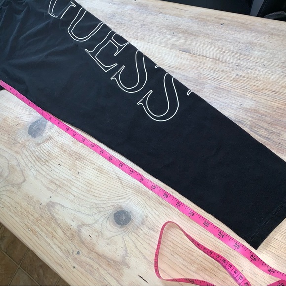 Guess Side Logo Black Leggings - Picture 8 of 11